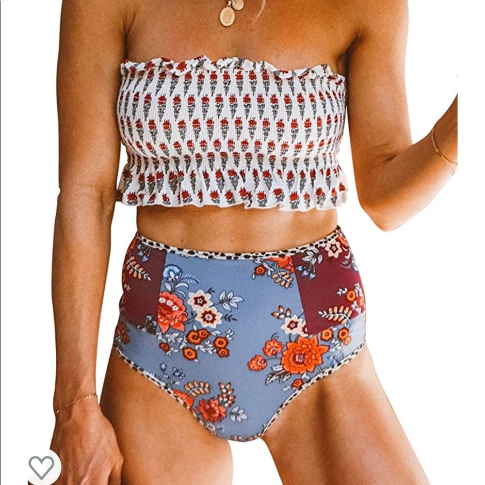 2 piece bathing suite